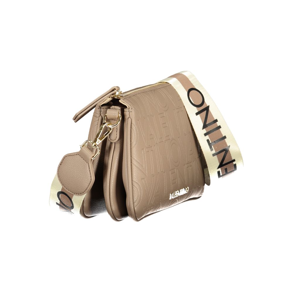 Marrone Polyurethane Women's Shoulder Bag
