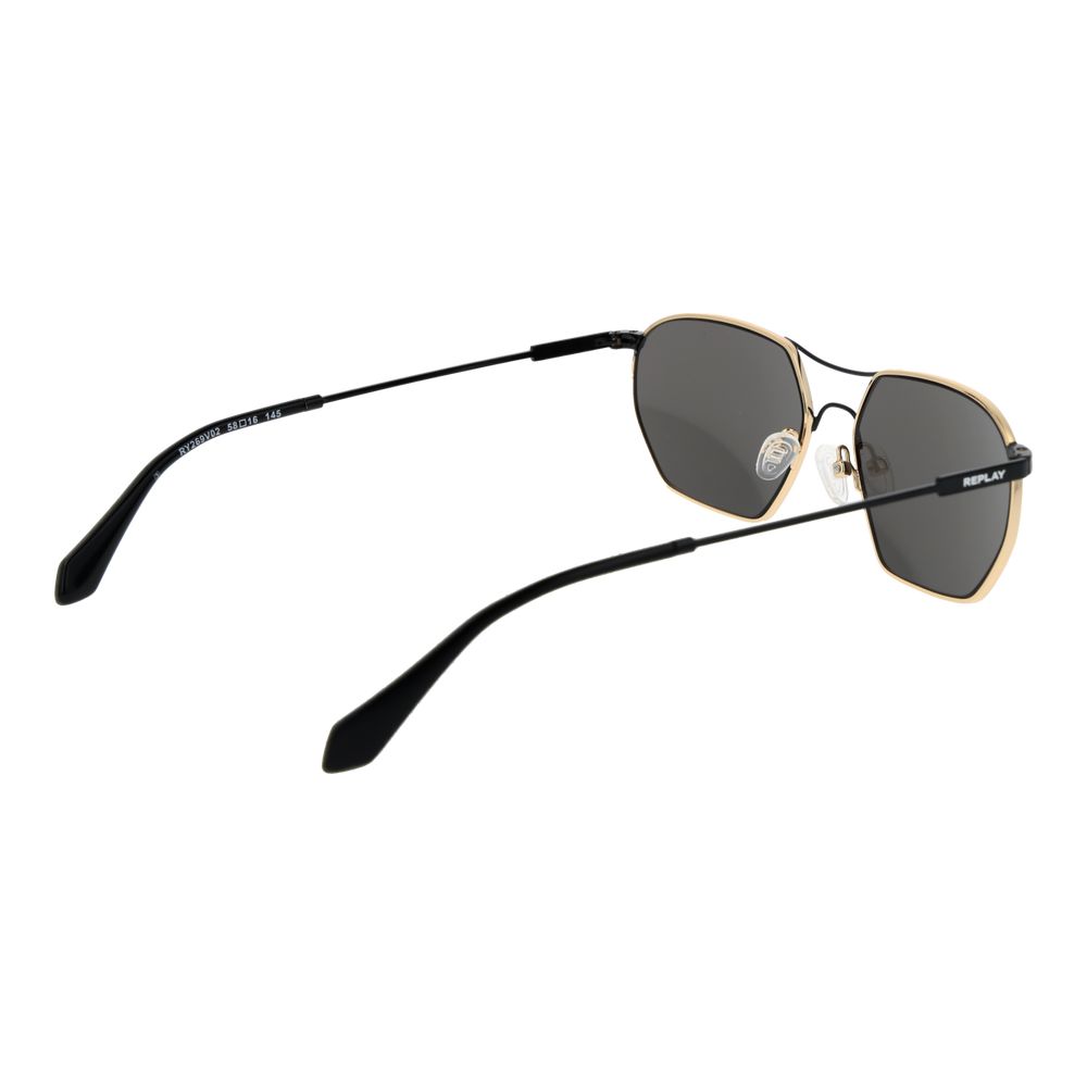 Gold Metal Sunglasses
