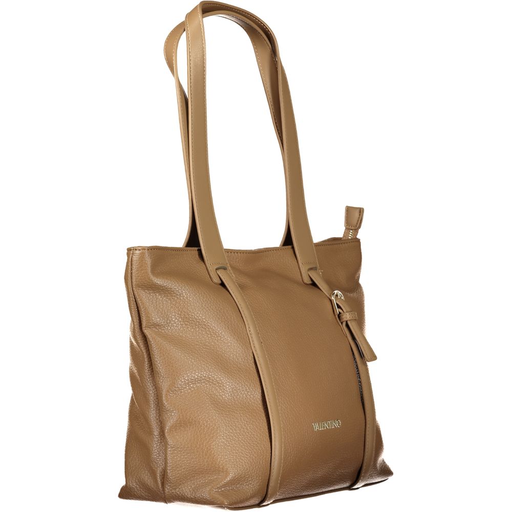 Marrone Poliuretano Women Shoulder Bag