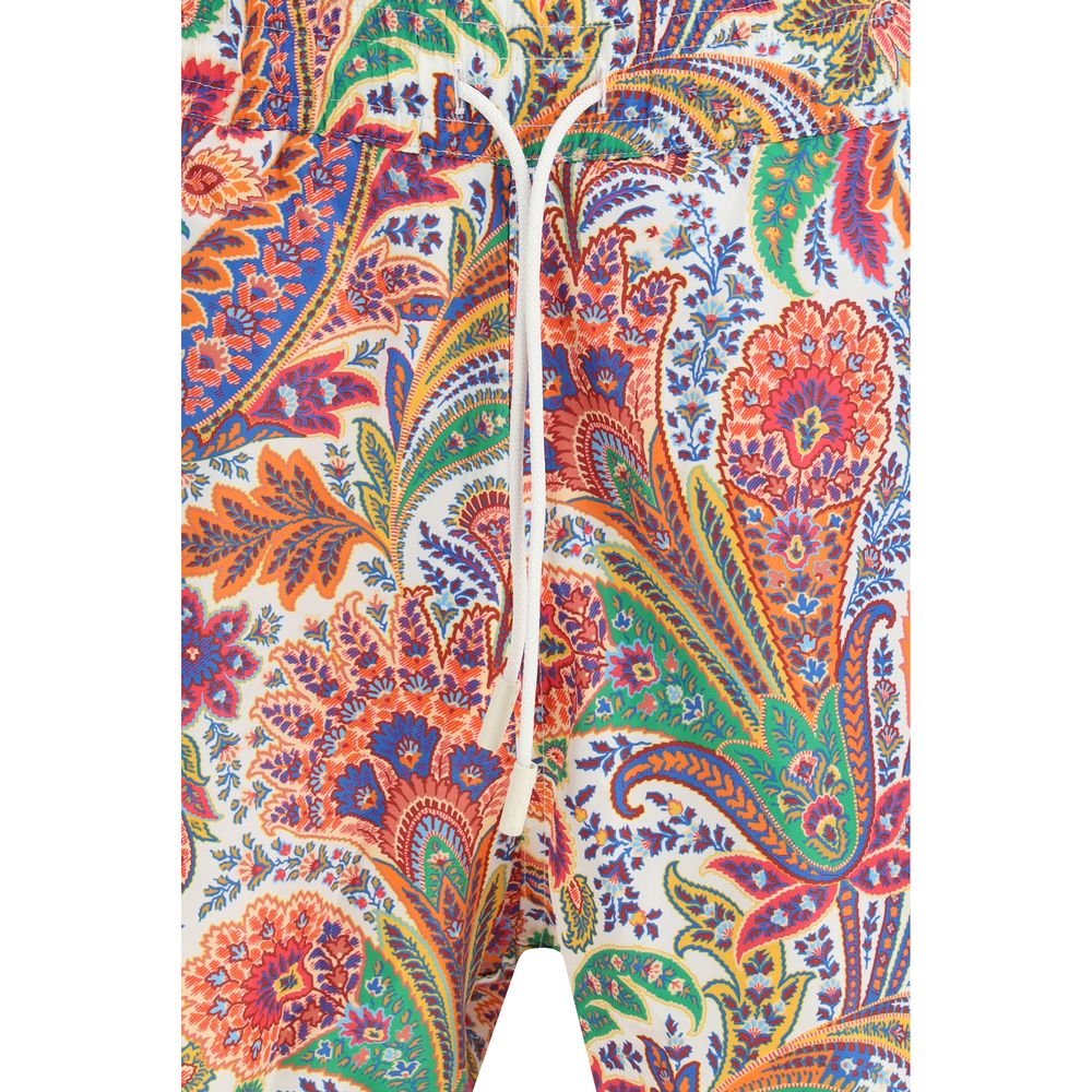 Multicolor Polyester Short And Mini Shorts
