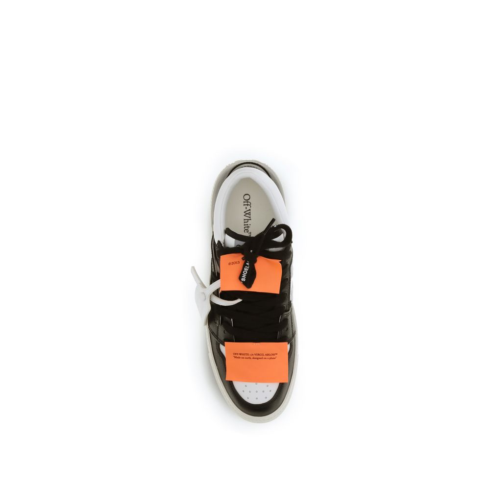Multicolor Cotton Low Top Sneakers