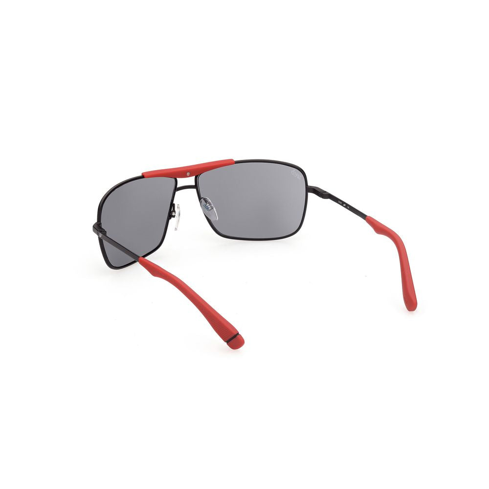 Black Metal Sunglasses