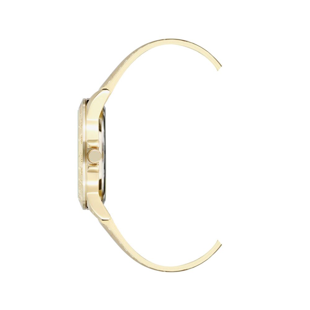Gold Plastic Dress Watch