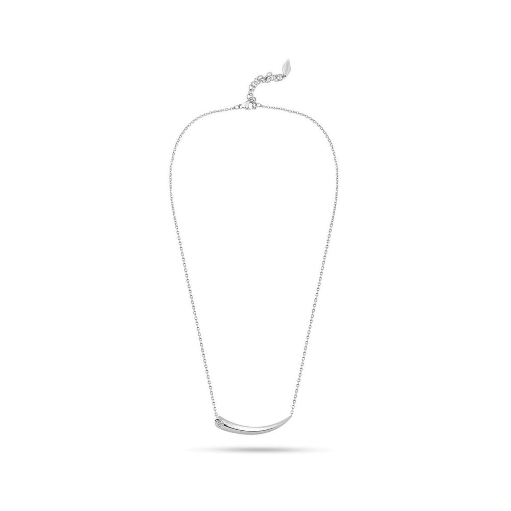 Gray Stainless Steel Necklace