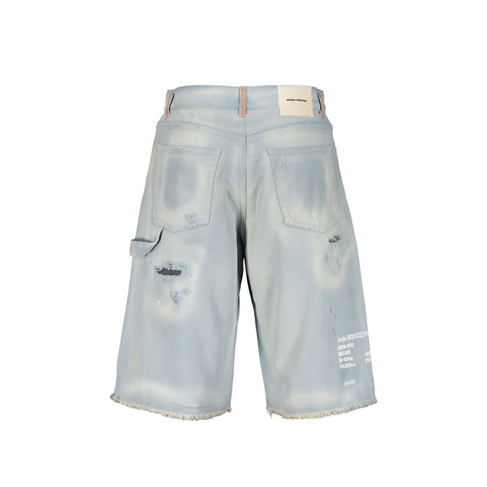 Blue Denim Shorts