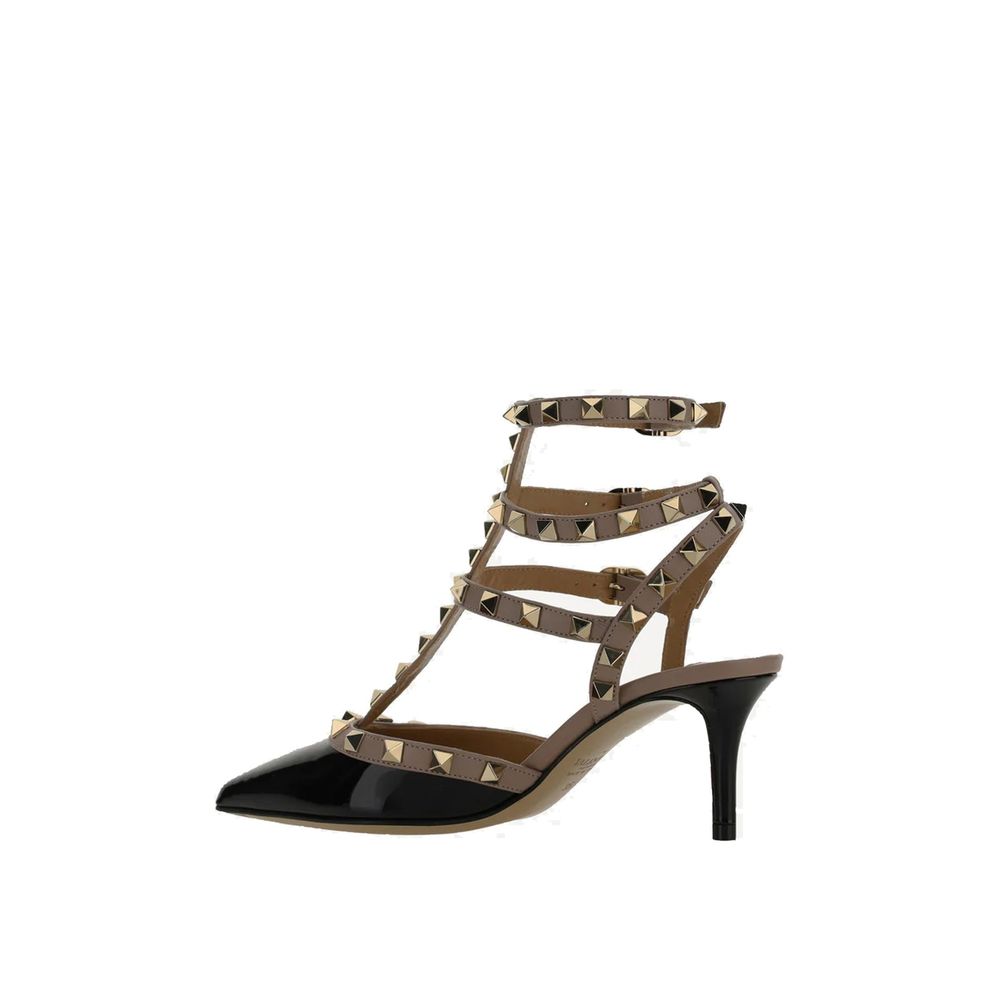 Black Calfskin Pumps