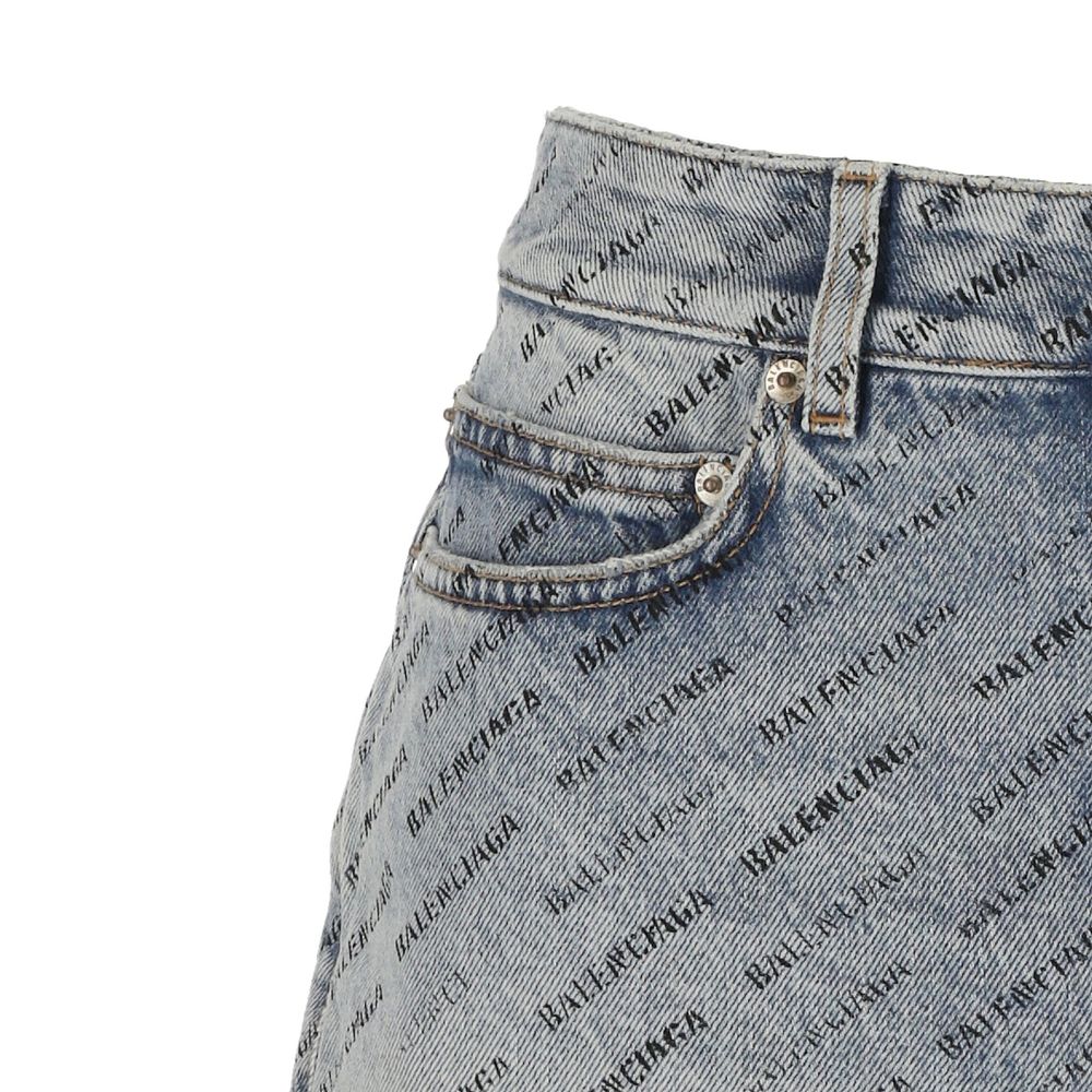 Blue Denim Skirt