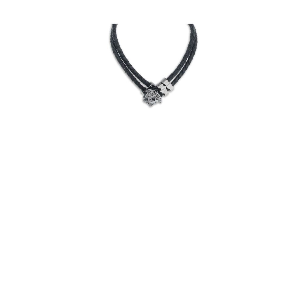 Black Calf Leather Bos Taurus Bracelet