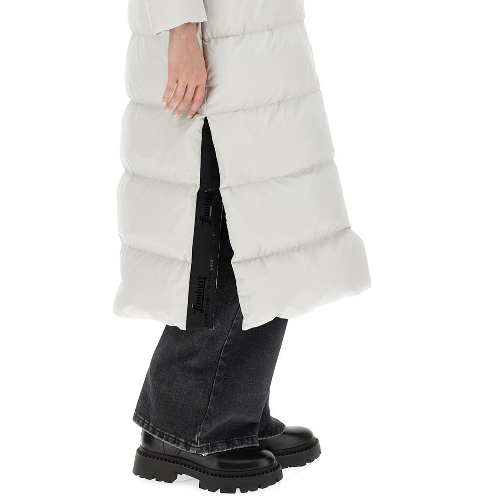 Gray Polyester Coat