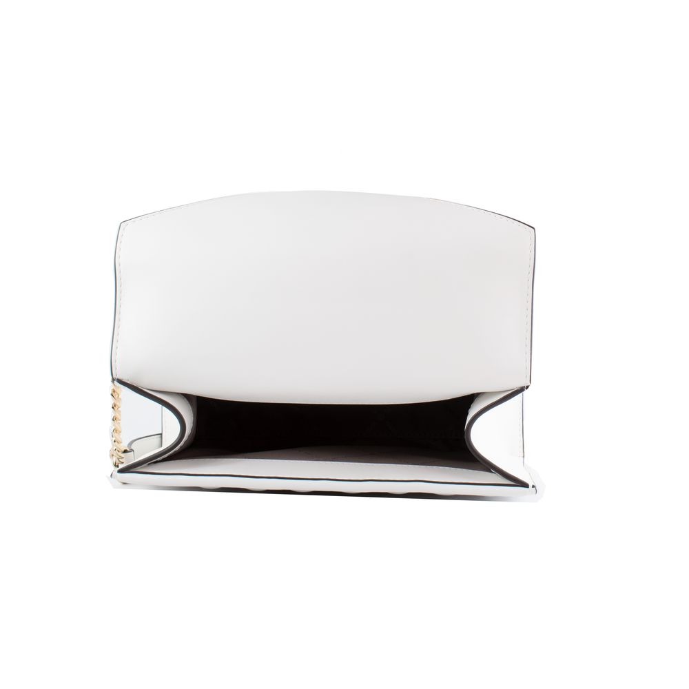 White Leather Shoulder Bag