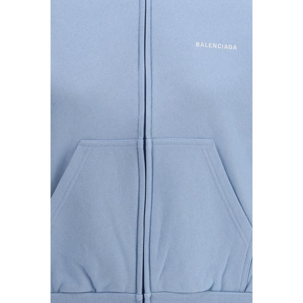 Blue Cotton Sweatshirt