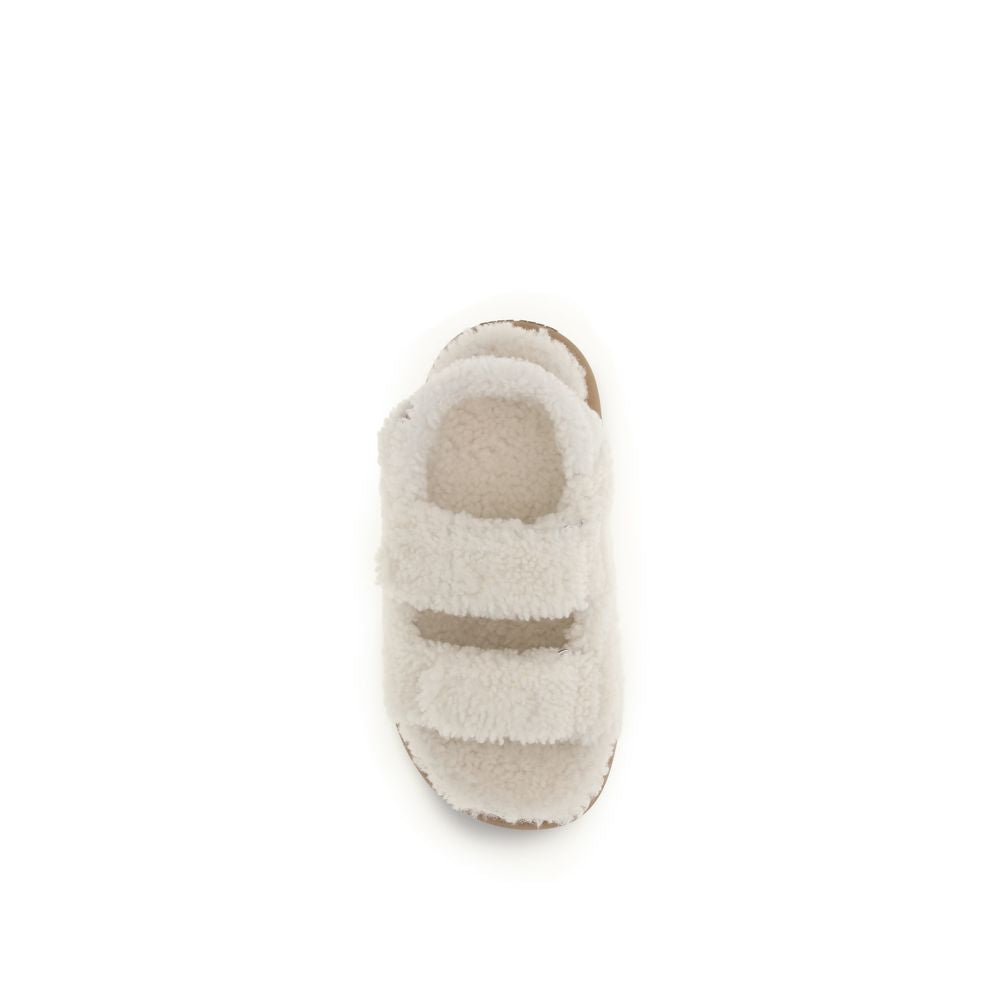 White Polyamide Sandals