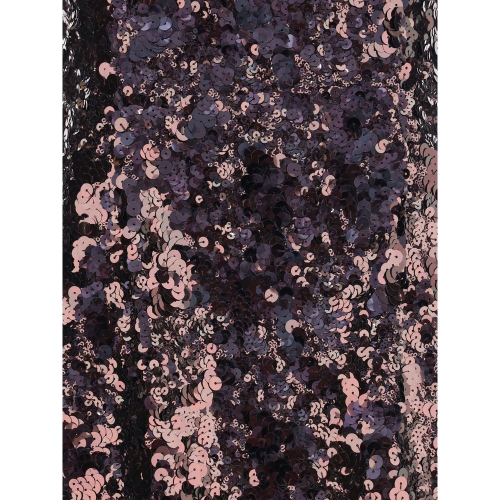 Multicolor Polyester Cocktail Dress