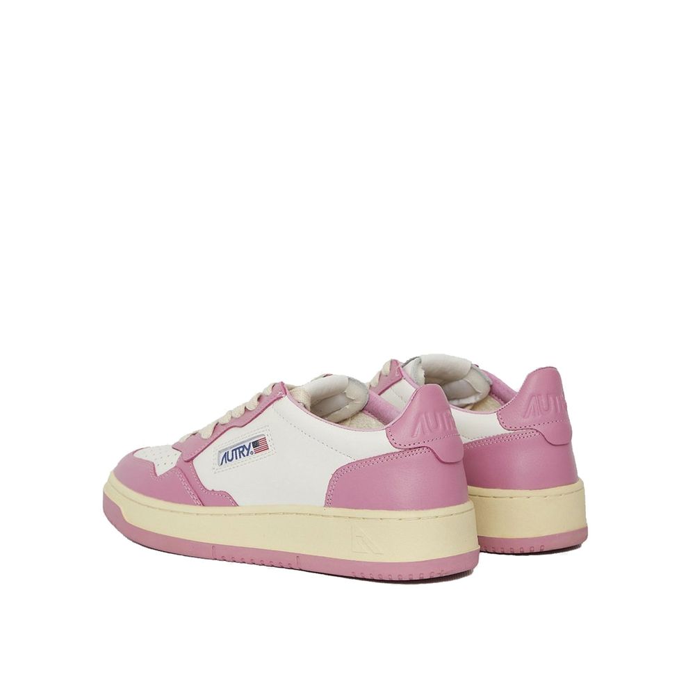 Multicolor Leather Low Top Sneakers