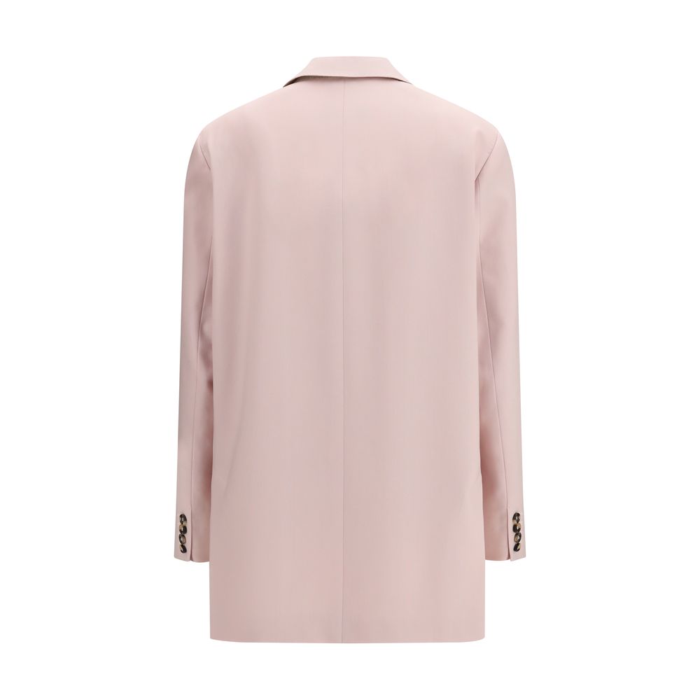 Multicolor Fleece Wool Blazer