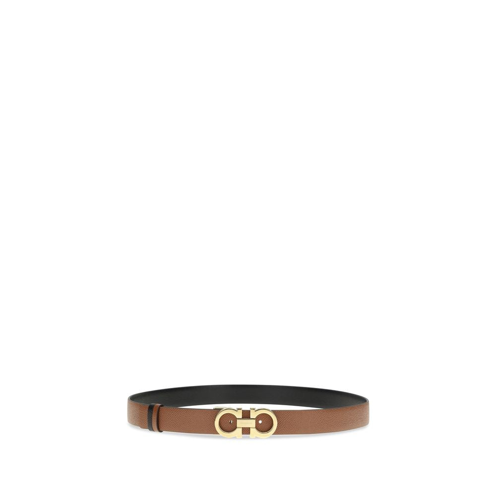 Beige Calf Leather Bos Taurus Regular Belt