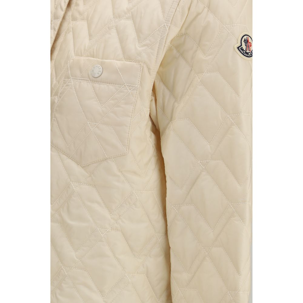 Beige Polyester Coat