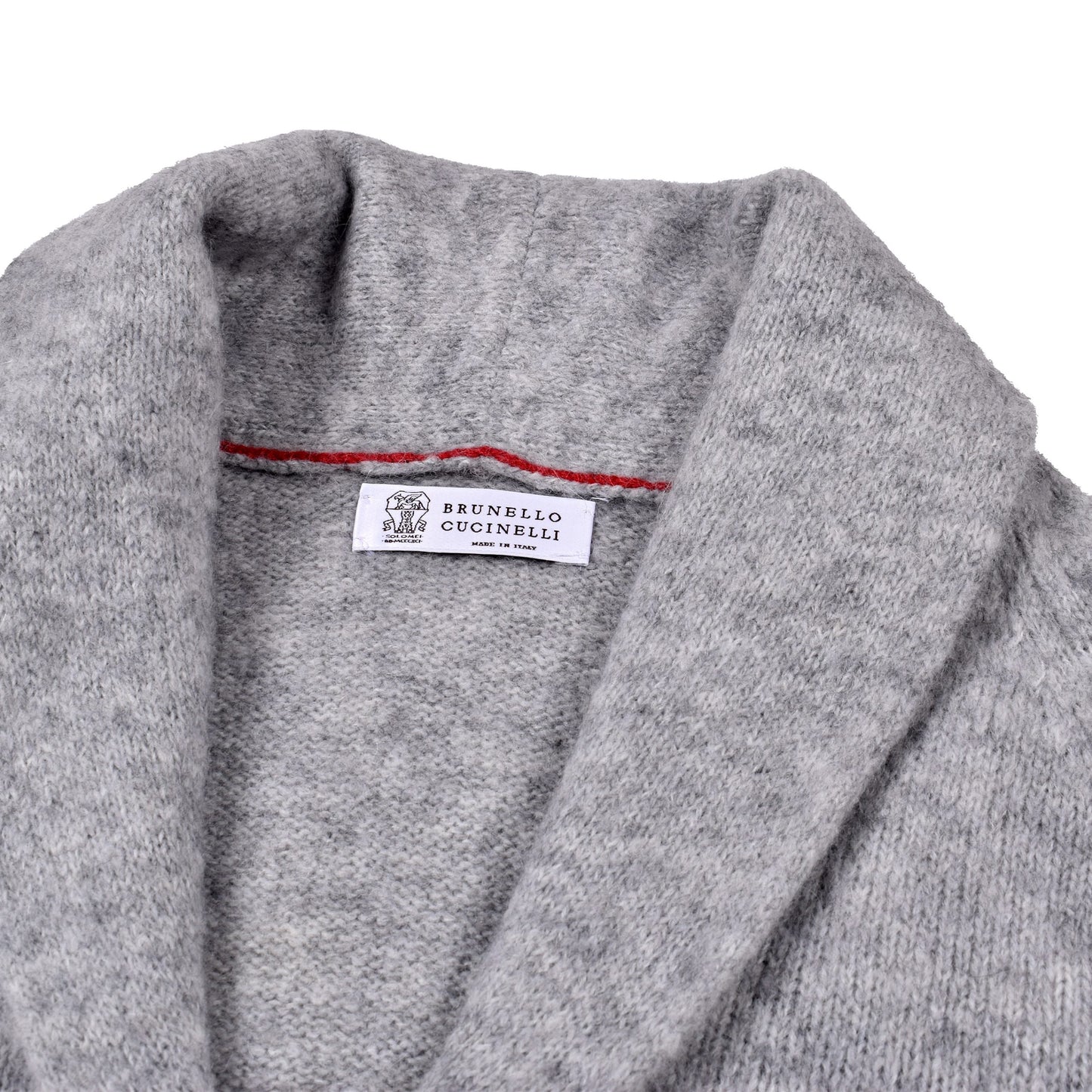 Bicolor Polyamide Cardigan