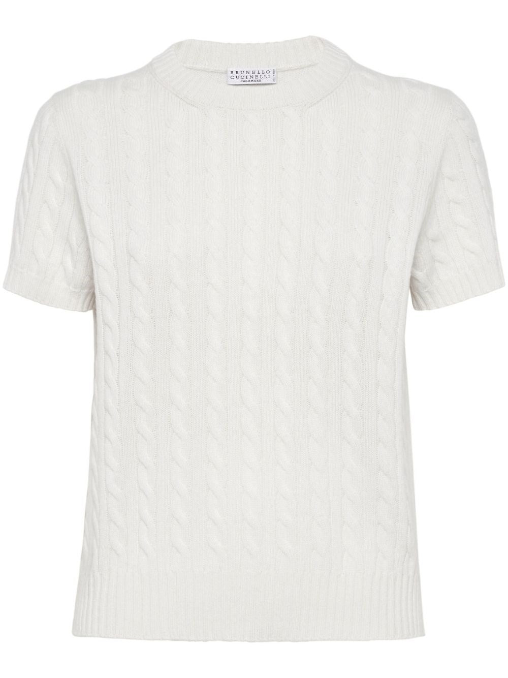 Beige Cashmere Sweater