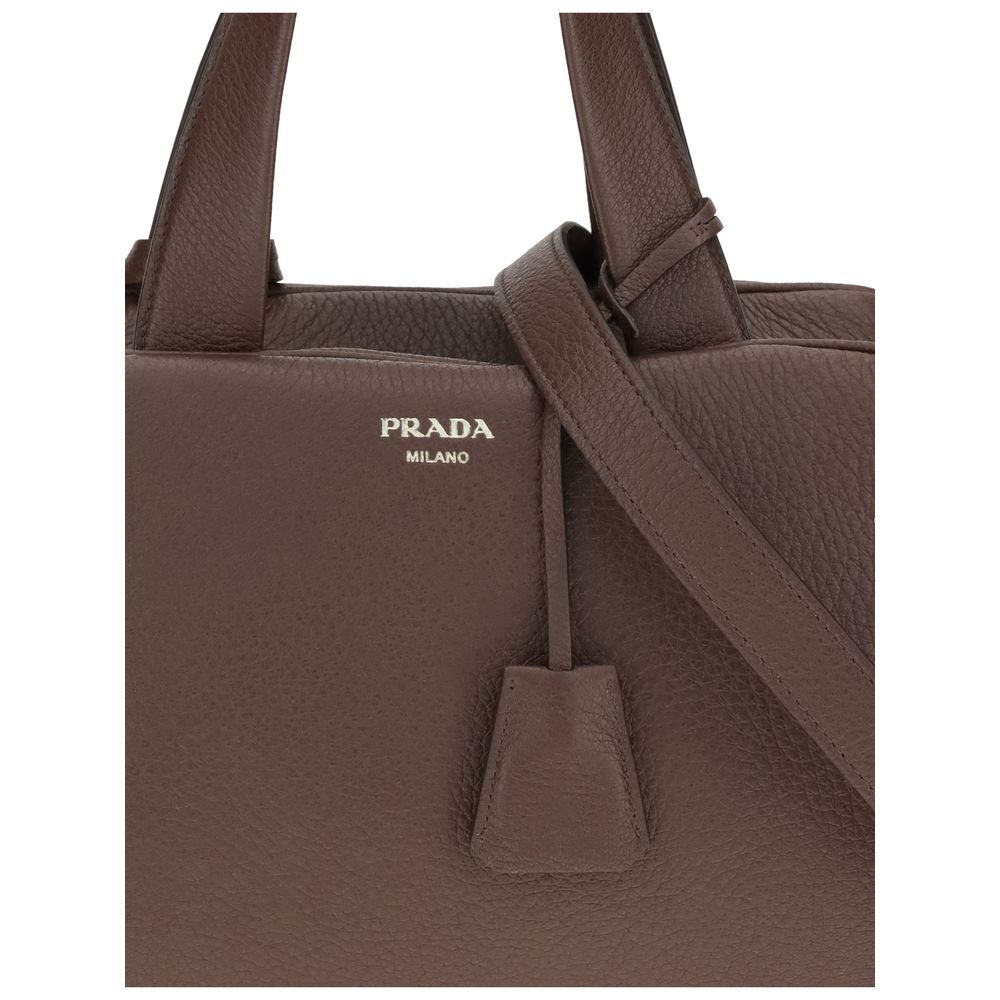 Brown Calf Leather Bos Taurus Handbag