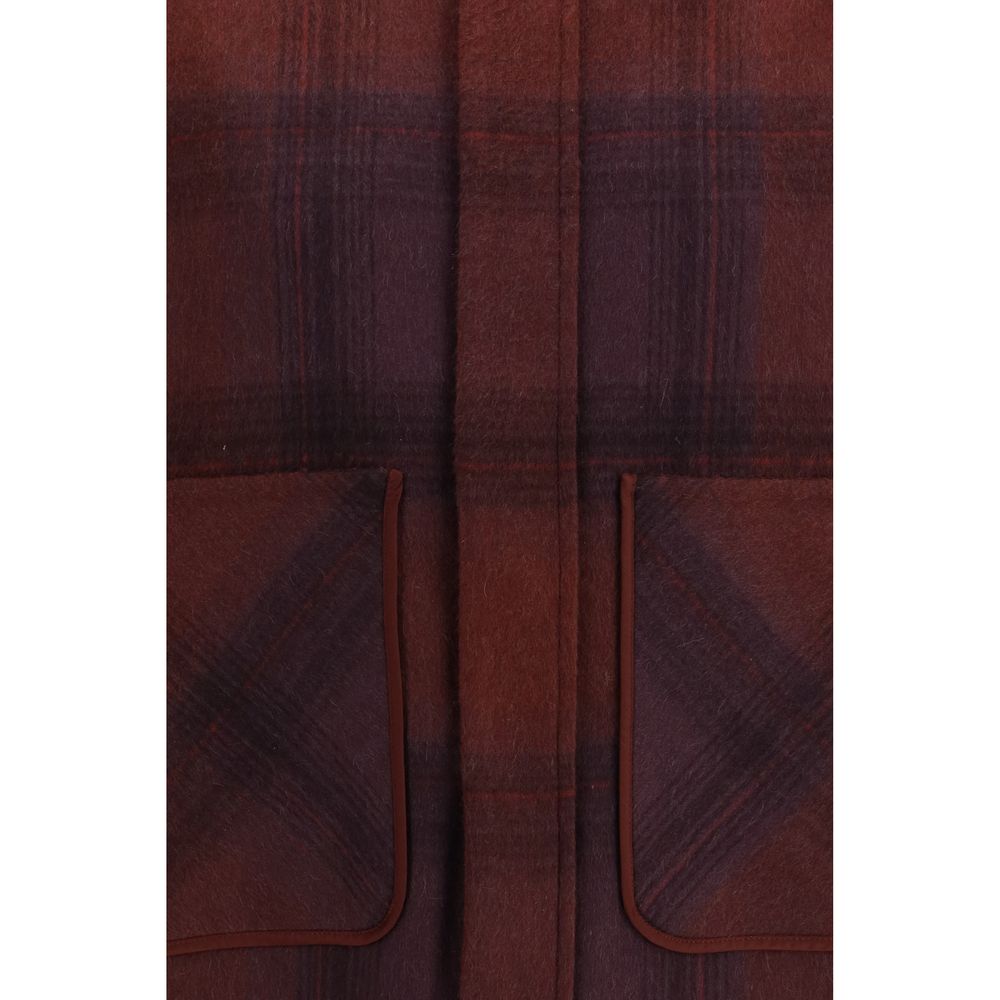 Multicolor Cashmere Coat