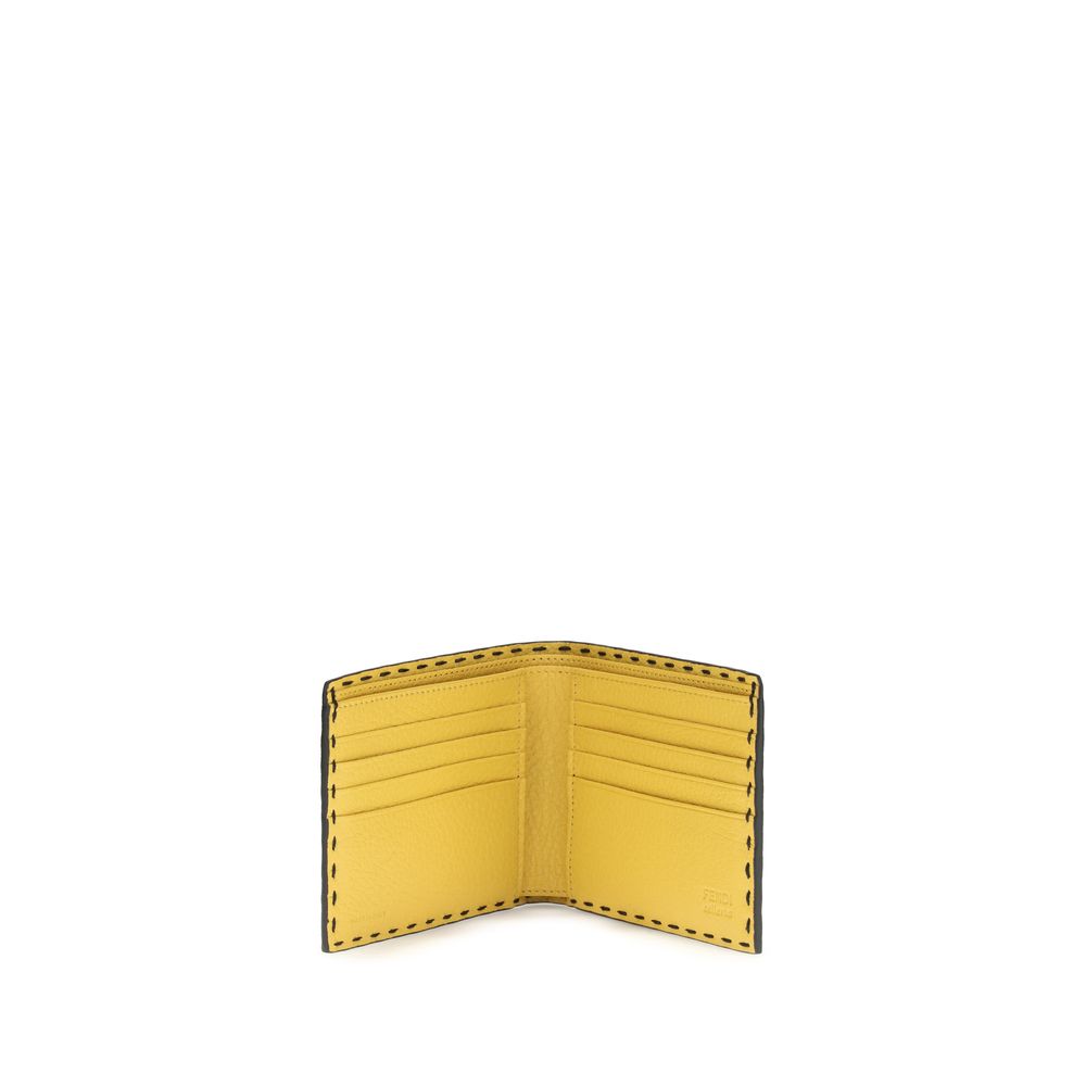 Black Calf Leather Bos Taurus Wallet