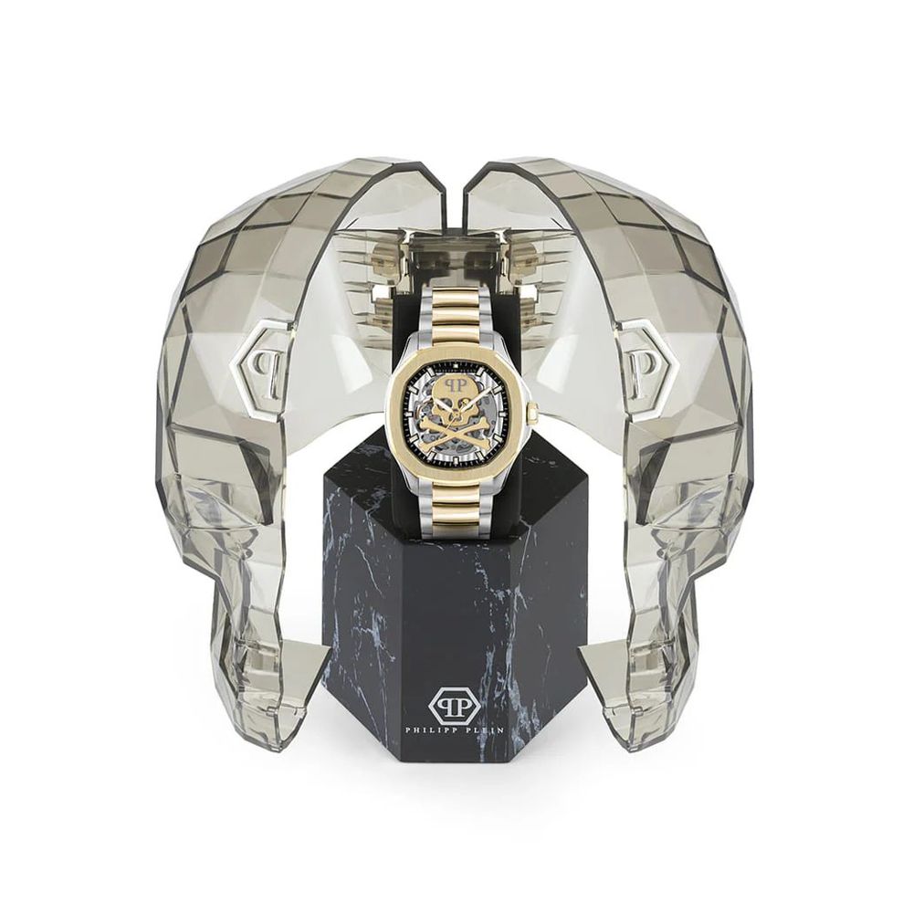Gold Stainless Steel Dress Watch