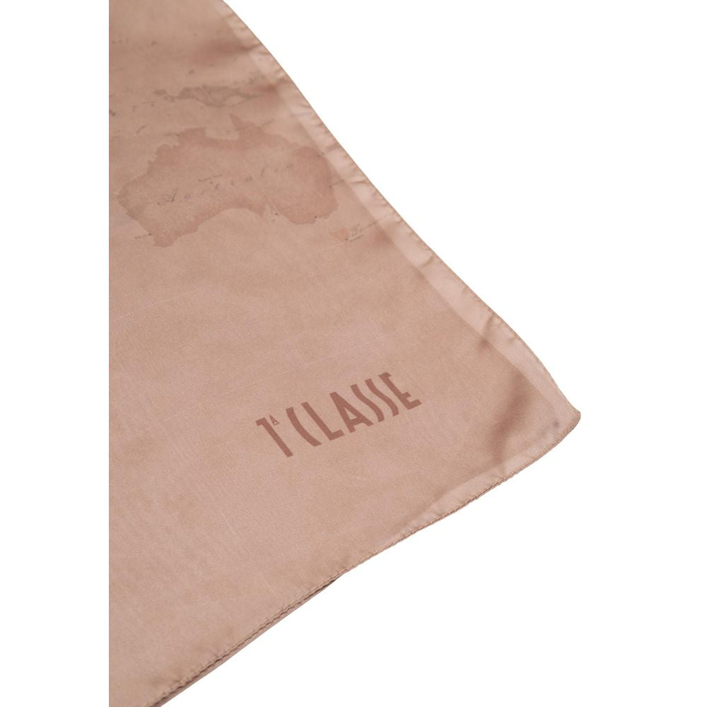 Pink Polyester Scarf