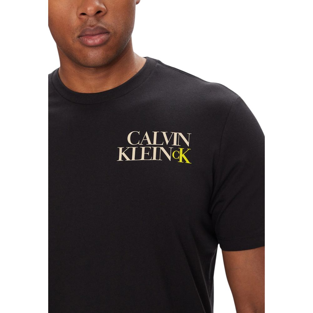 Black Cotton T-Shirt