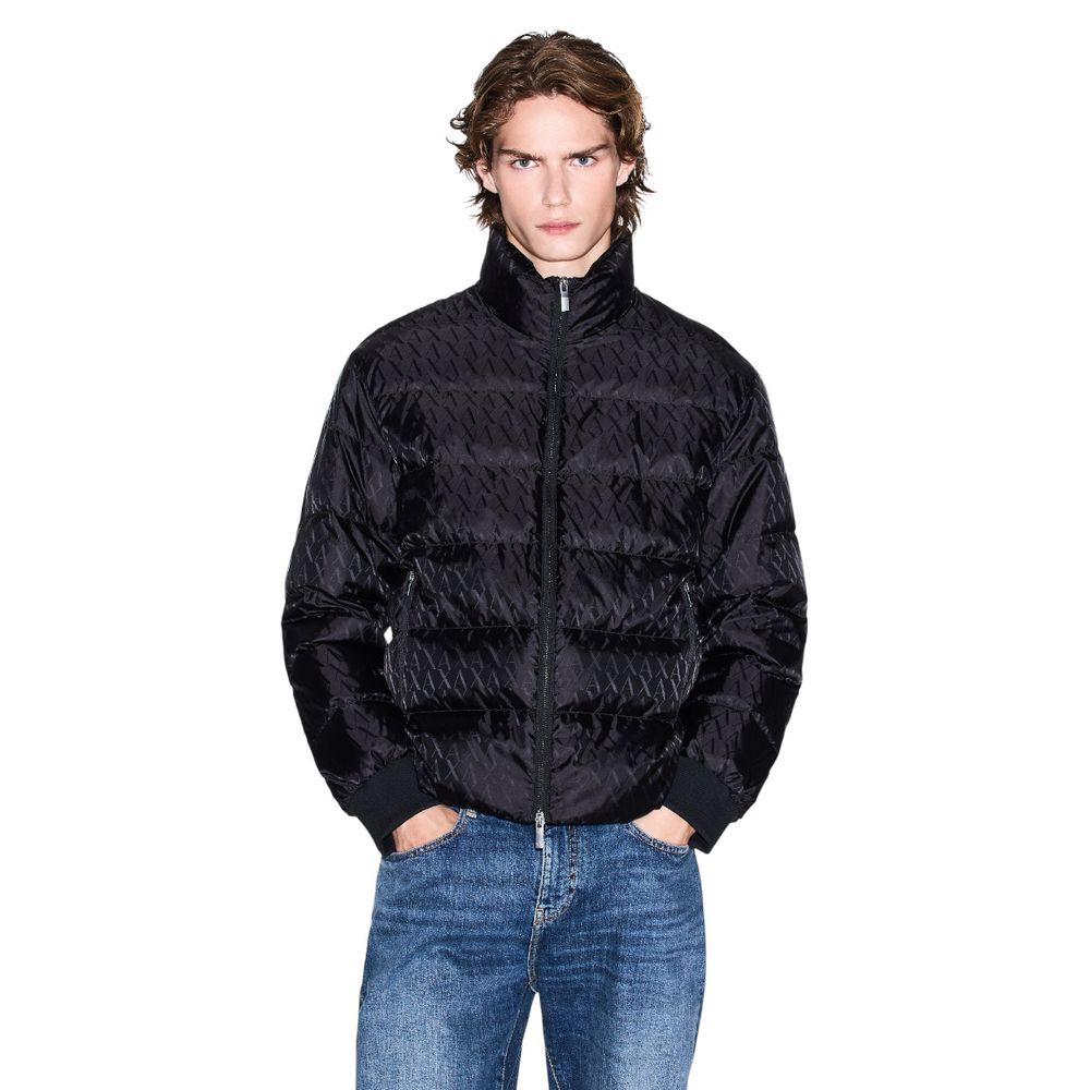 Black Polyamide Coat