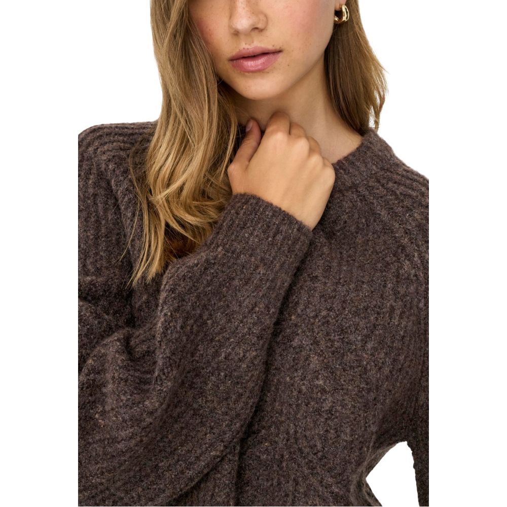 Brown Recycled Polyester Sweatshirt