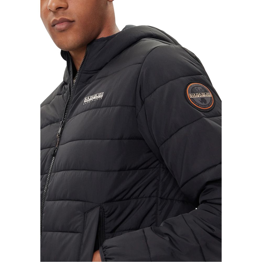 Black Polyamide Shell Jacket