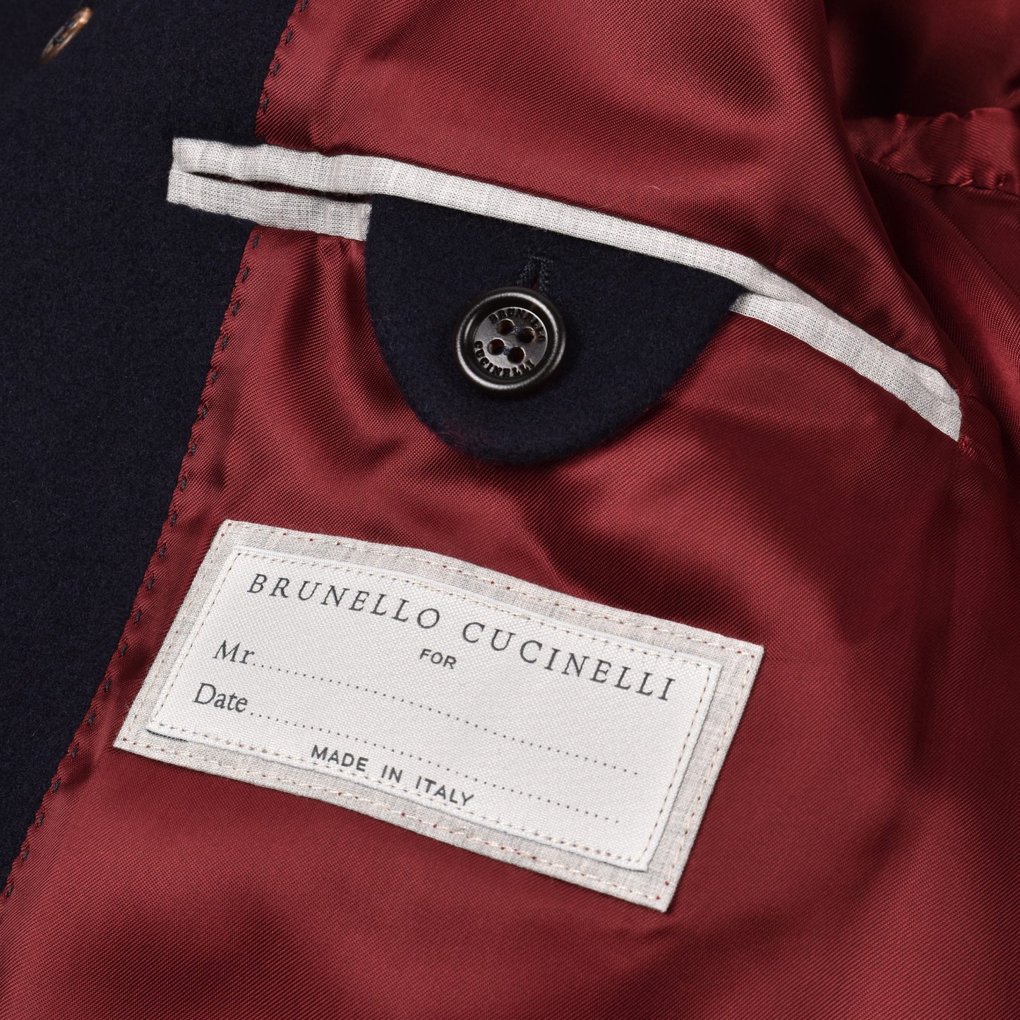 Blue Wool Coat