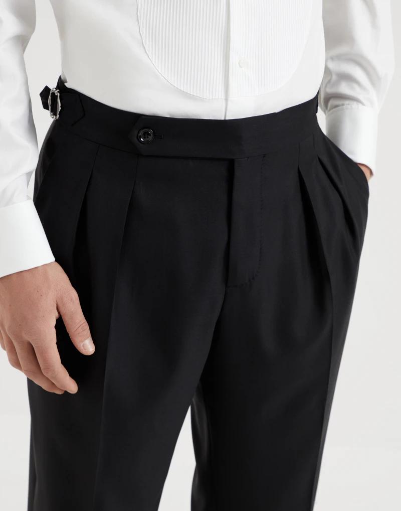 Black Wool Dress Pants