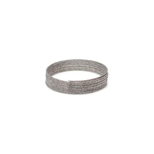 Silver Glass Necklace