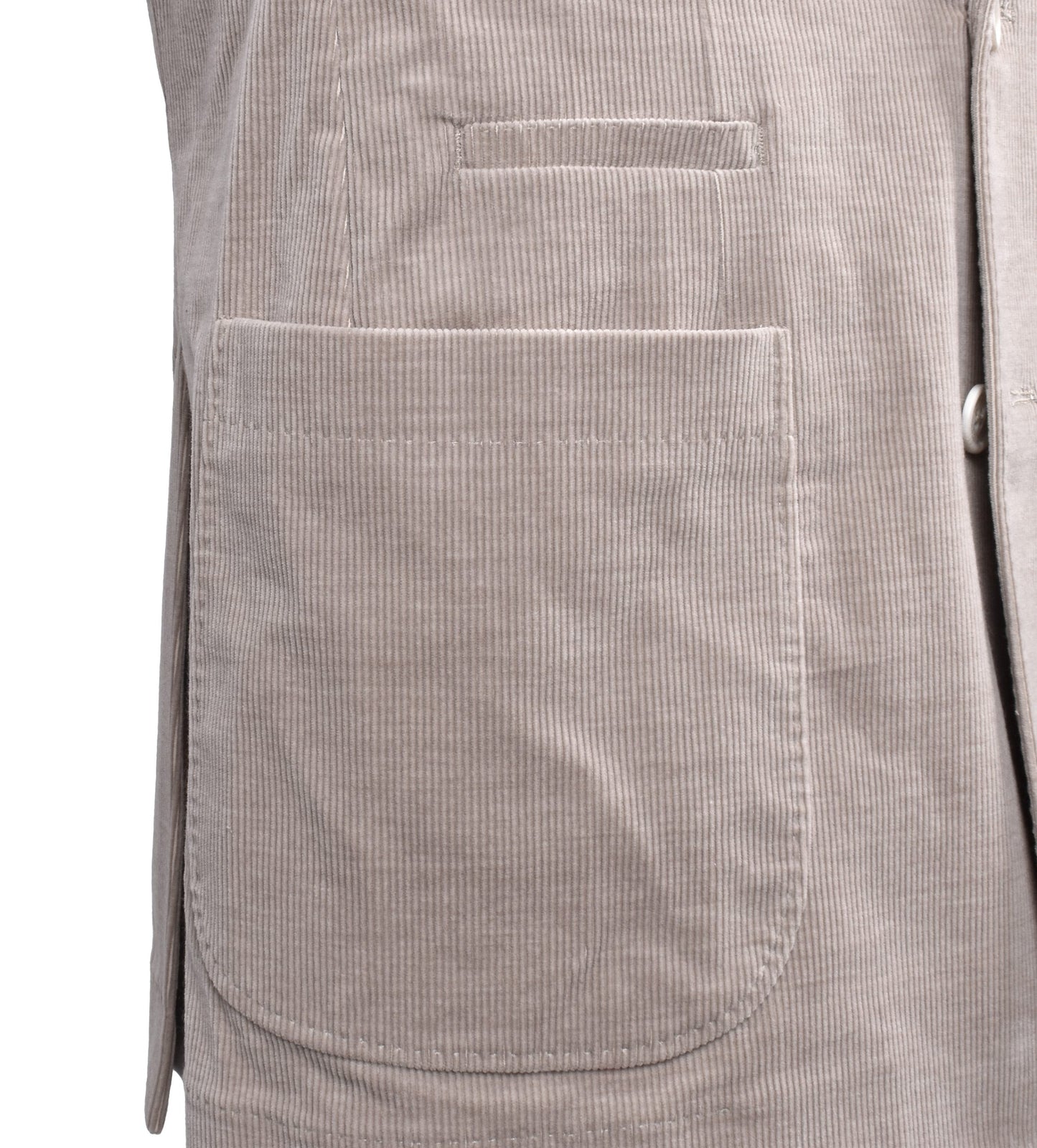 Beige Cotton Blazer