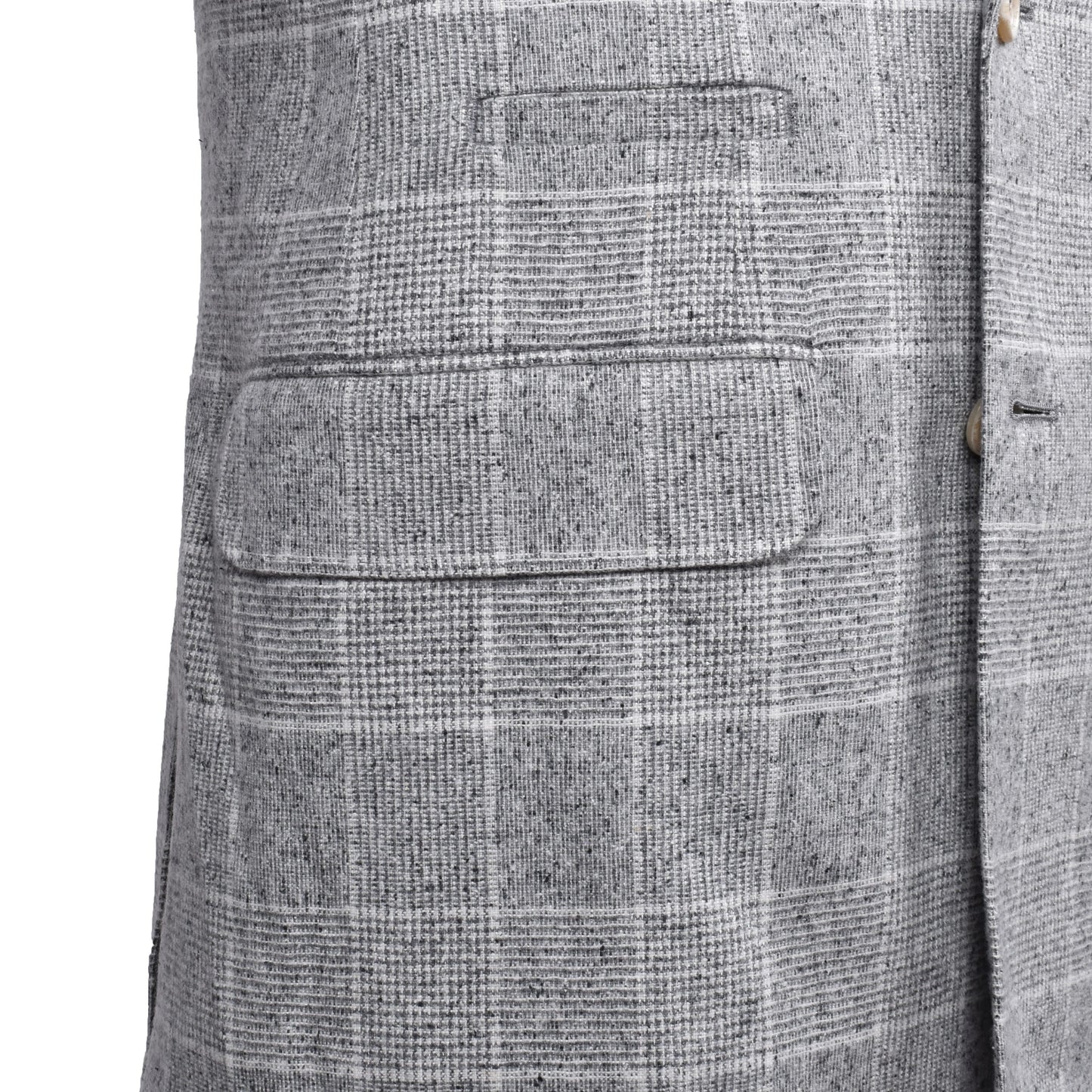 Gray Silk Blazer