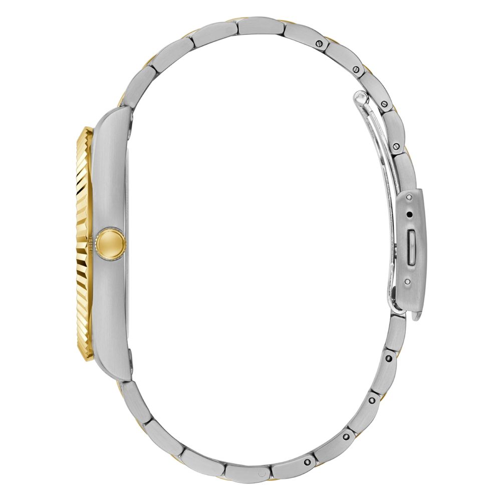 Gray Stainless Steel Dress Watch