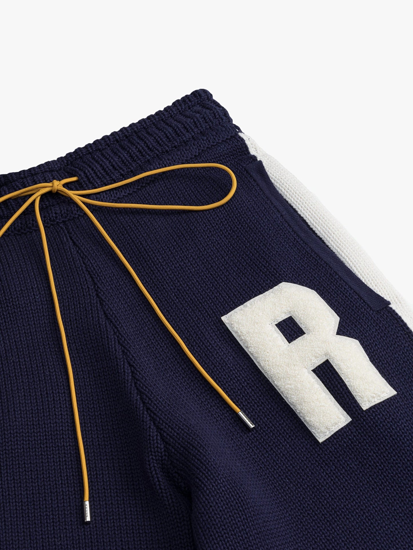 Navy Blue Fibres Casual Pants