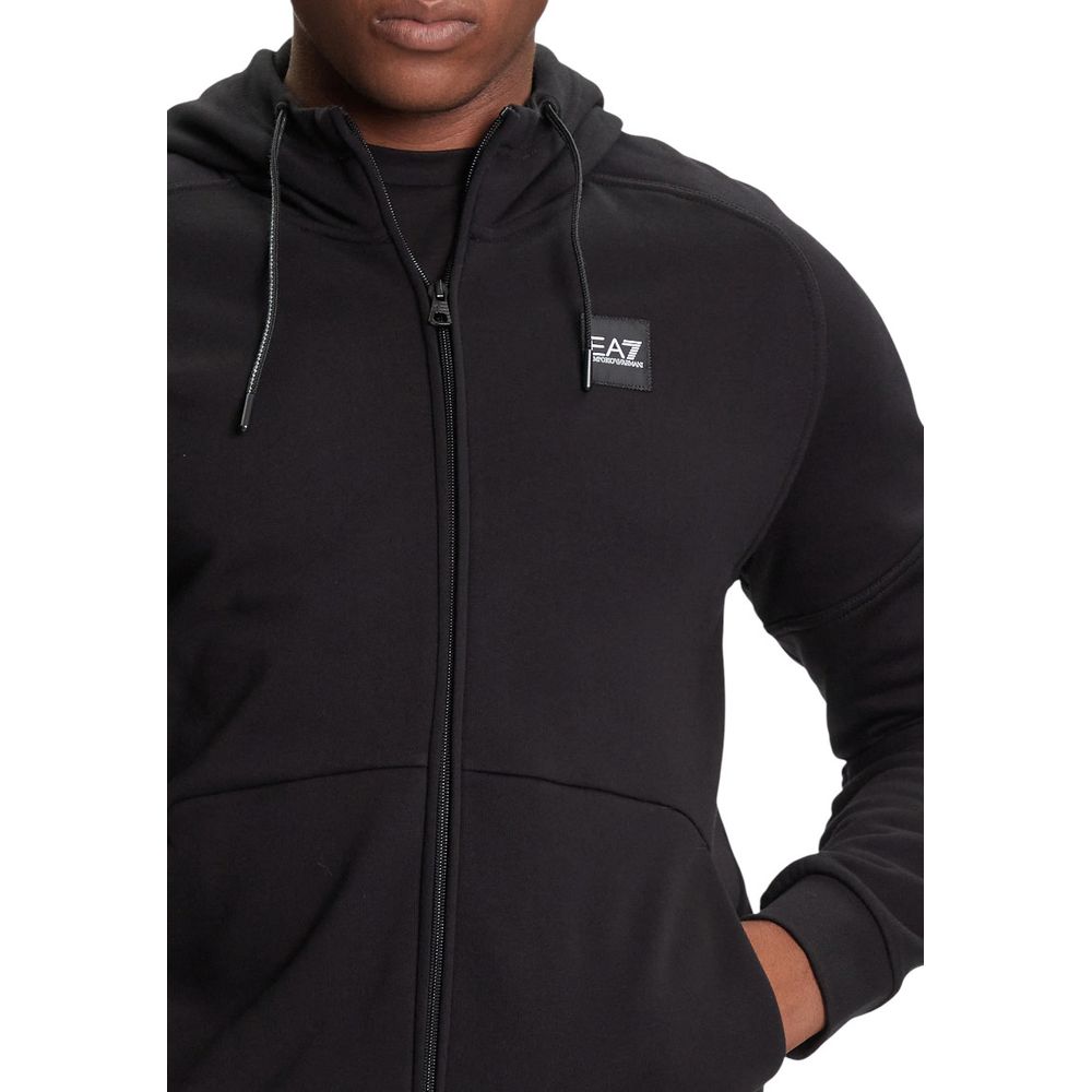 Black Cotton Sweatsuit