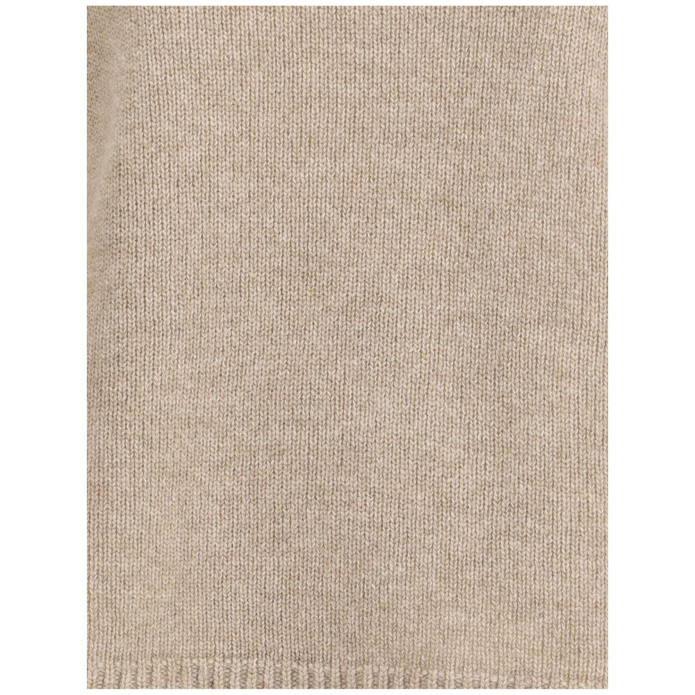 Beige Cashmere Sweater