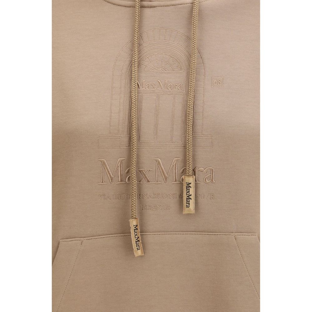 Beige Cotton Sweatshirt