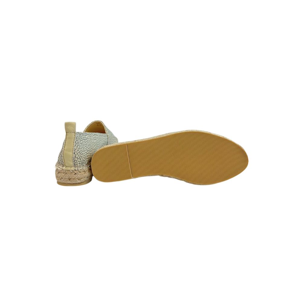 Bicolor Fabric Sandal