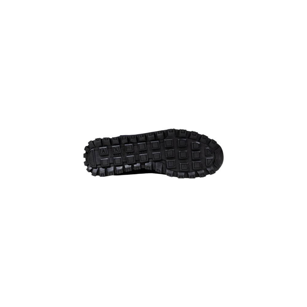 Bicolor Polyester Athletic Sneakers