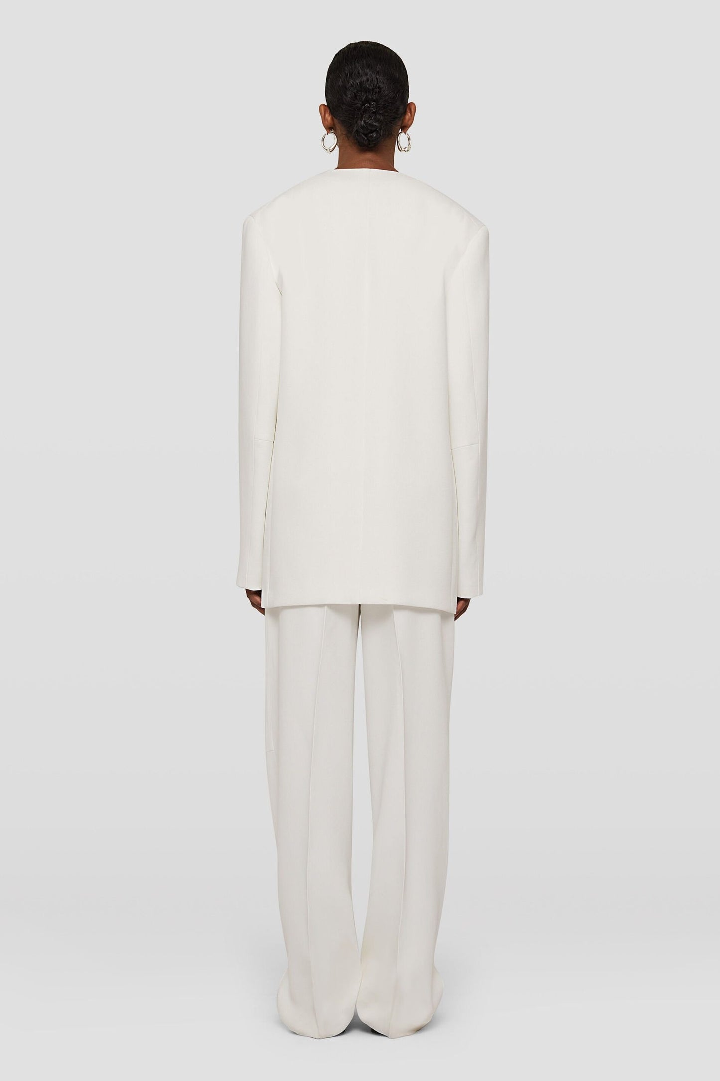 Beige Fibres Coat