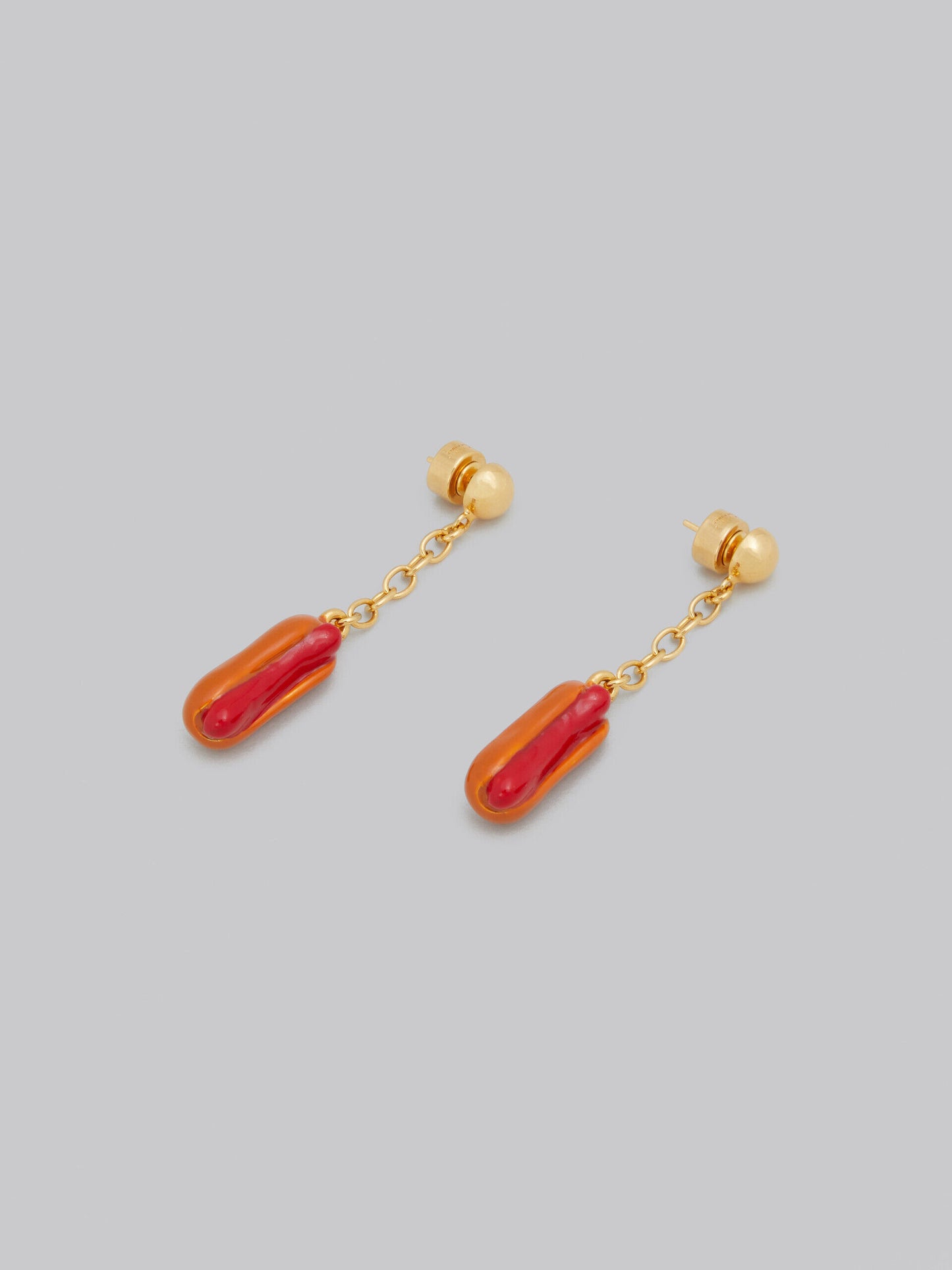 Pink Fibres Earrings