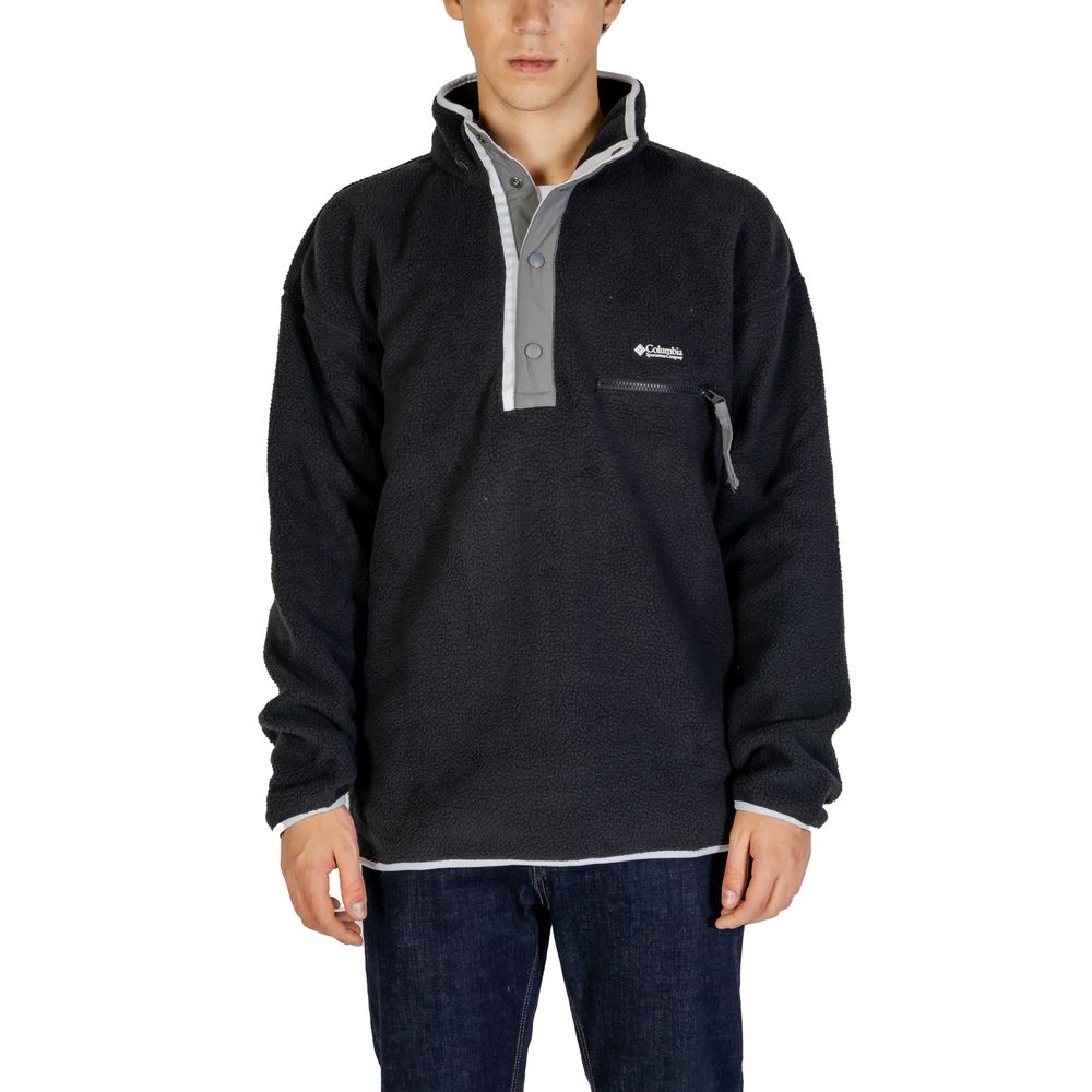 Black Polyester Sweatshirt