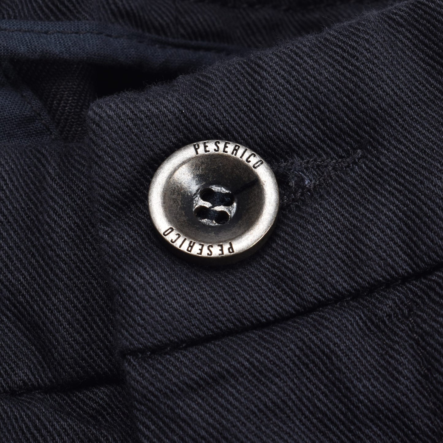 Navy Blue Cotton Shorts