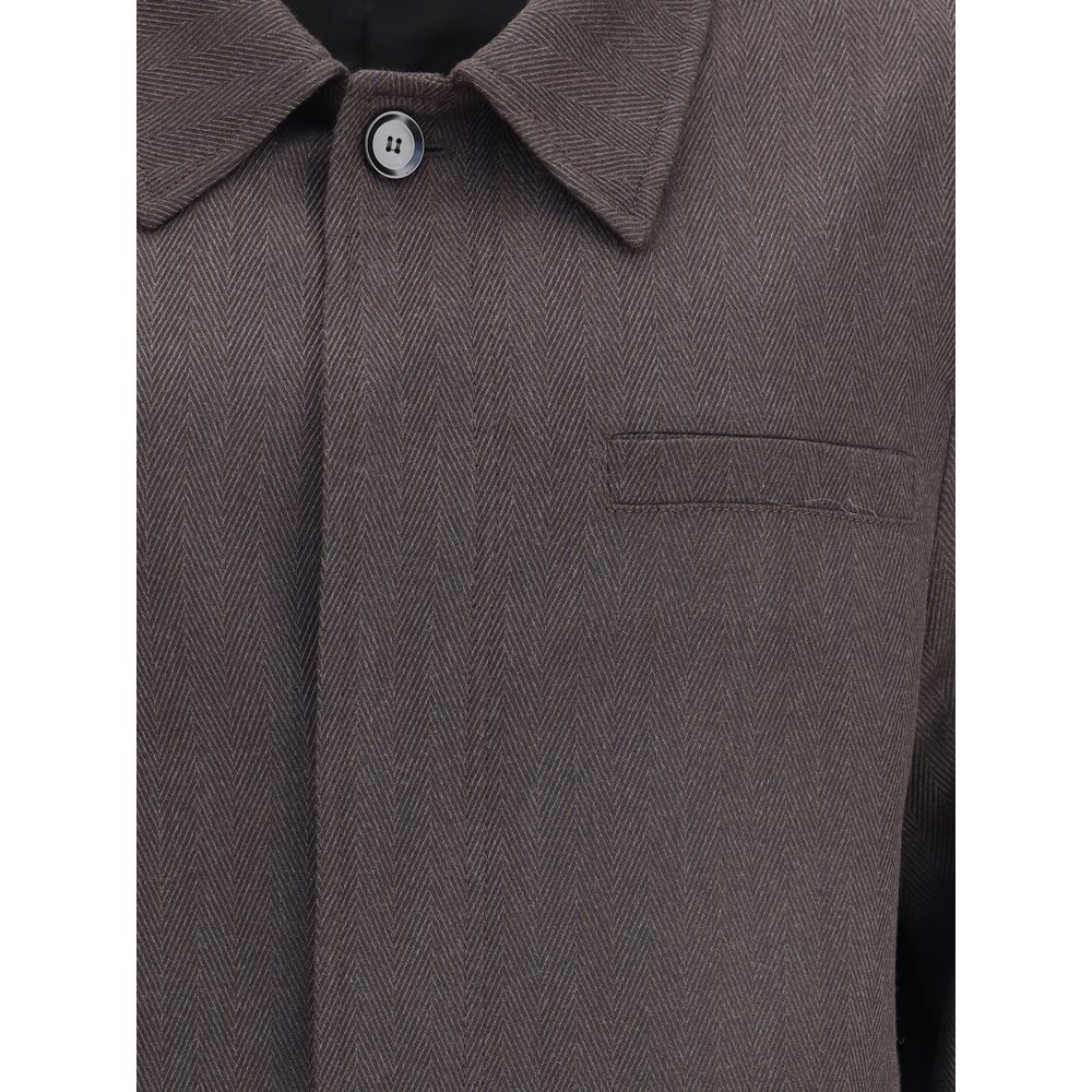 Brown Wool Coat