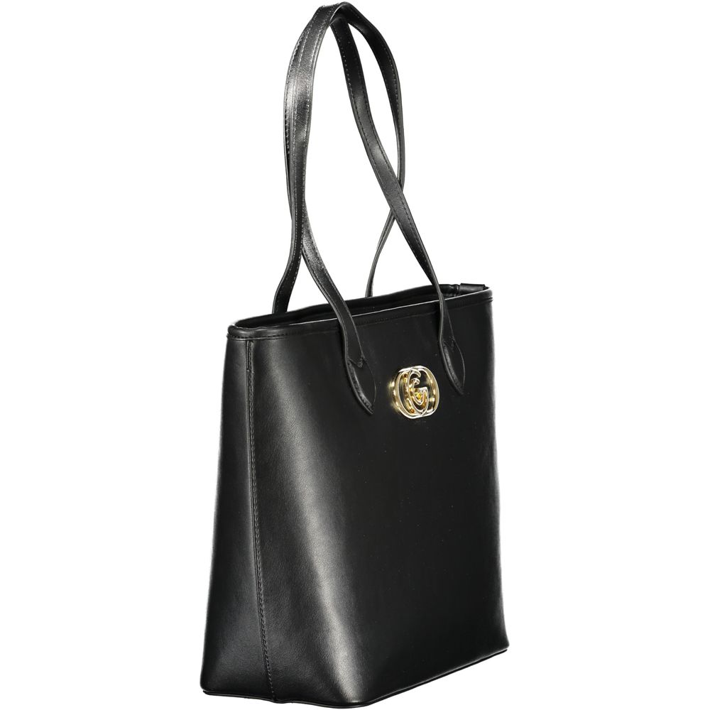 Nero Poliuretano Women Handbag